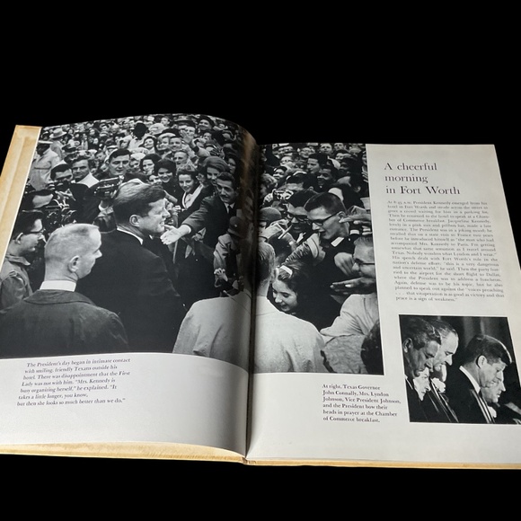 Vtg 1964 Four Days Book the Historical Record of the Death of President Kennedy - Picture 4 of 10